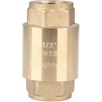 Клапан обратный ВР-ВР GAPPO G1241.04 1/2" пружинный