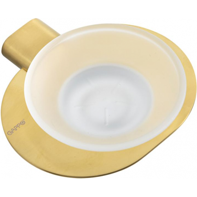 Мыльница GAPPO G309 сатин золотой G30902-3