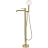 Напольный смеситель для ванны GAPPO G06-3 сатин золотой G3006-3