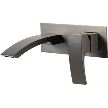 Встраиваемый смеситель для раковины GAPPO G07-9 G1007-29 оружейная сталь